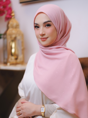 ADARAA GLITTER BLUSH PINK