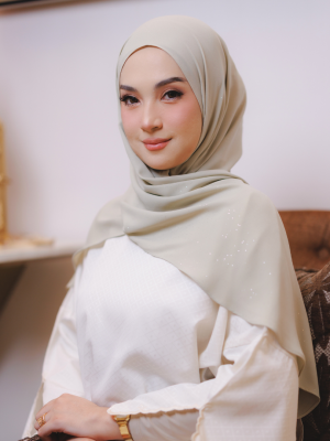 ADARAA GLITTER DUSTY GREEN