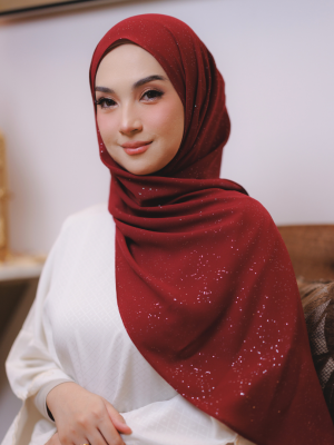 ADARAA GLITTER MAROON