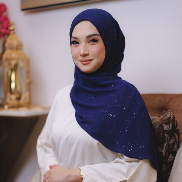 ADARAA GLITTER NAVY BLUE