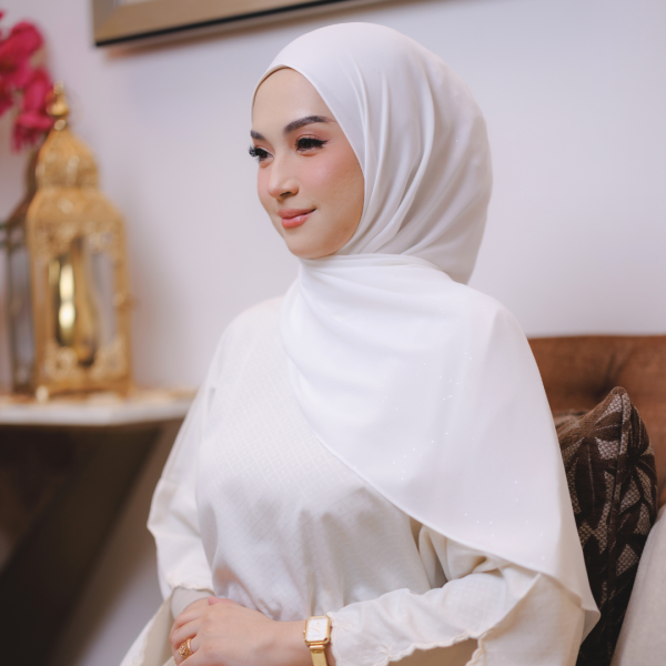 ADARAA GLITTER OFF WHITE